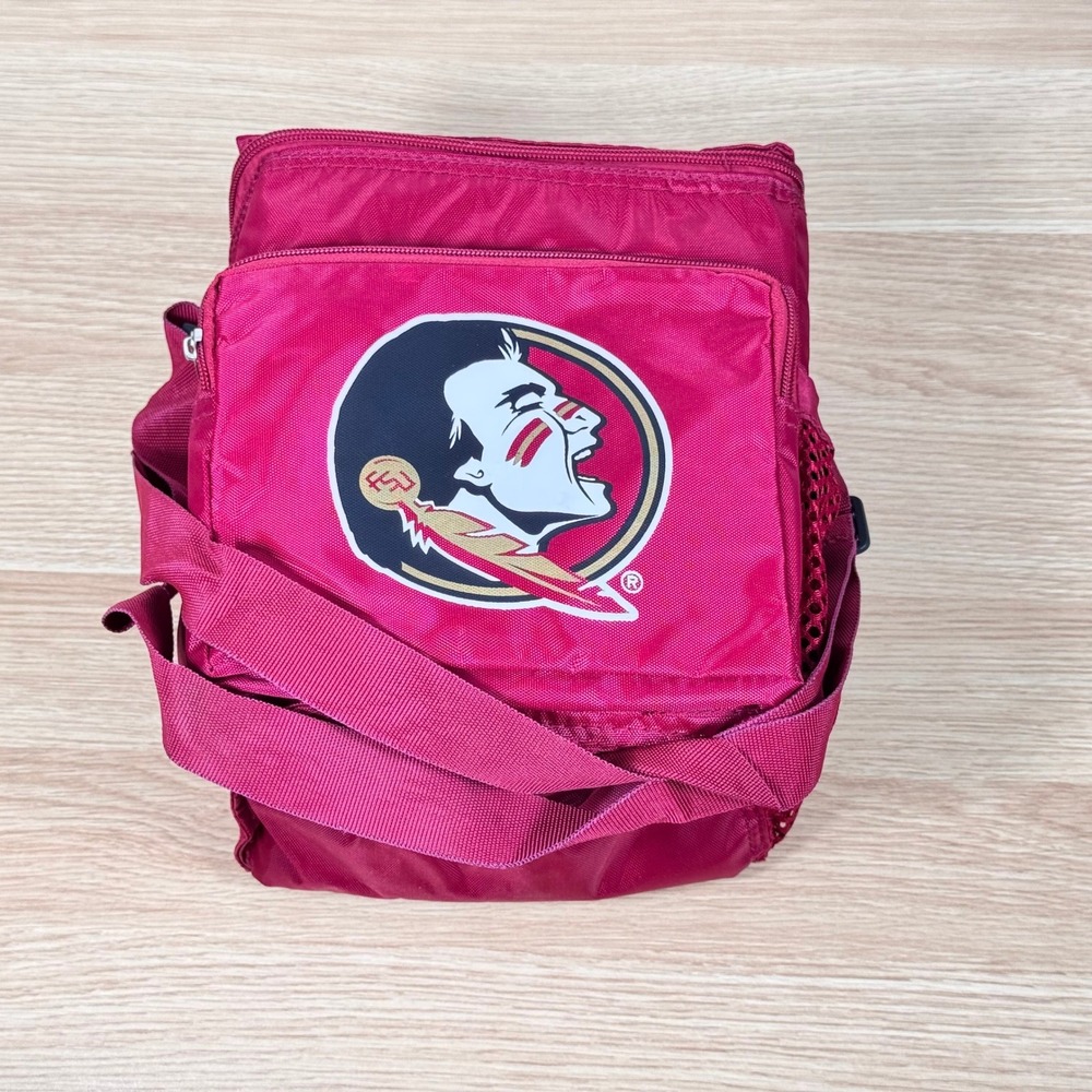 Florida State Noles Seminoles Lunchbox Insulated‎ Red Garnet Bag NWT